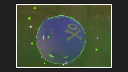 クリスタルフラワーを光らせる