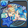 夏空の双星神・イズン&イズーナのうちわの画像