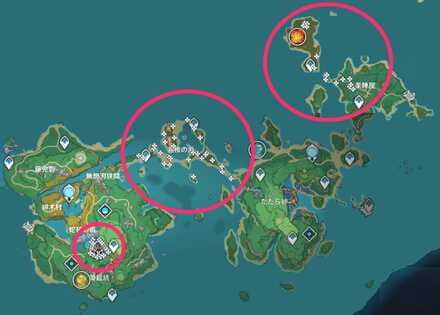 血石華（マッピング）