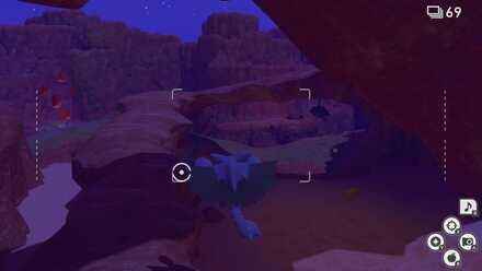 グライオンにふわりんごを当てる