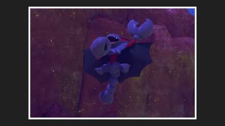 あくびをしているグライオンを撮影する