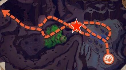 グライオンの詳細位置