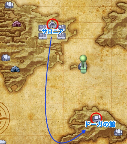 ドーガの館の場所