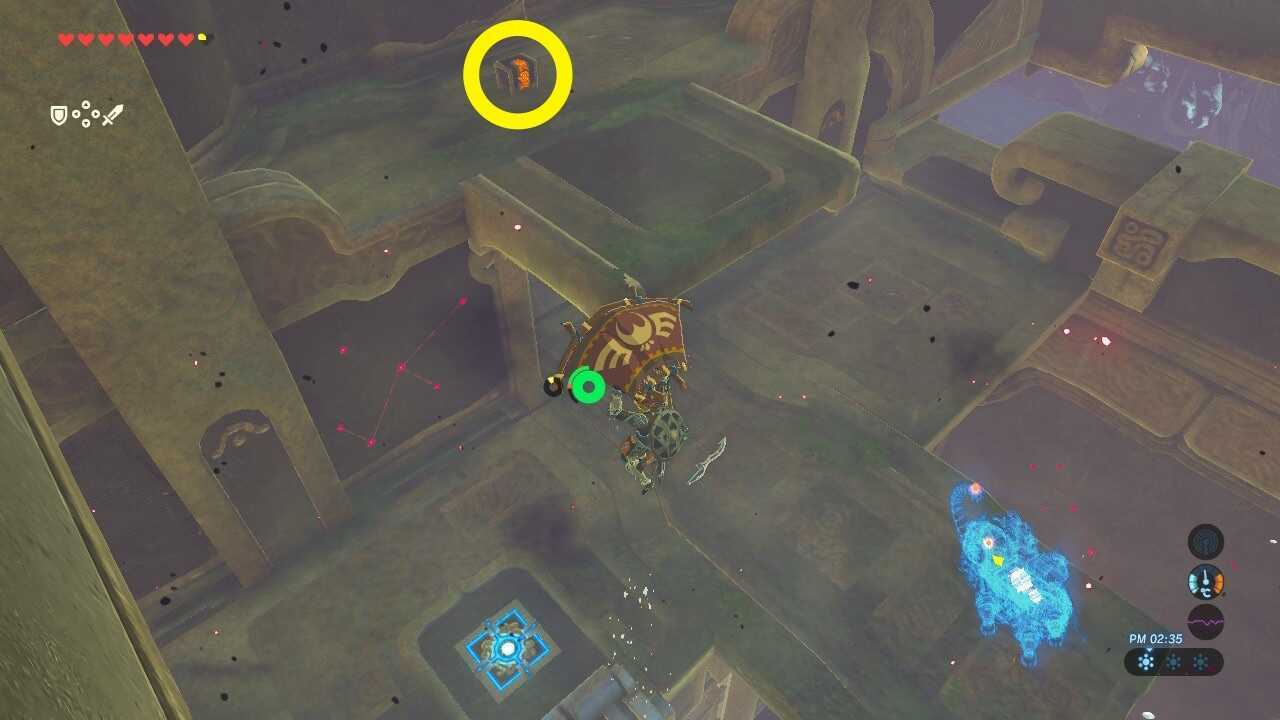 騎士の槍の宝箱