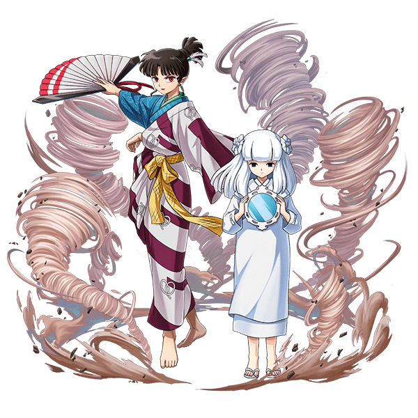オセロニアの［風と無の化身］神楽＆神無の画像