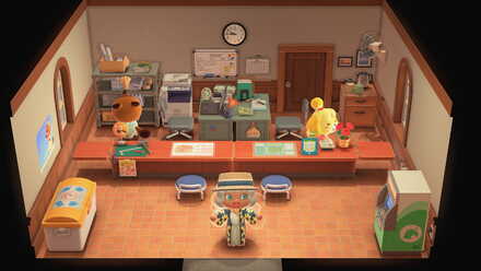 案内所がリニューアルしてある