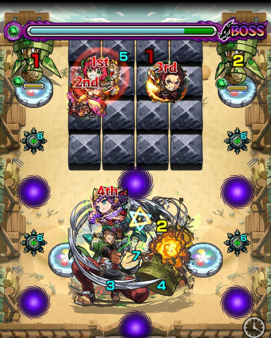 ガロン ボス1 処理後