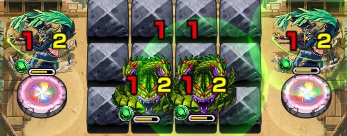 ブロック内の敵は友情で倒す