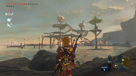 "ブレワイの奪われた漁場攻略"