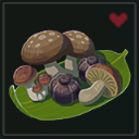 包み焼きキノコ