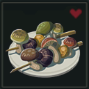 山盛焼きキノコ