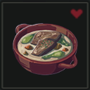 肉入りミルクスープ