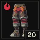 耐火の石靴のアイコン