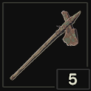 錆びた槍の画像