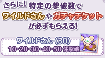 チャレンジボス撃破報酬