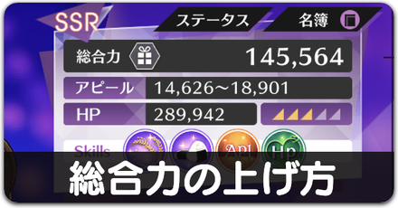 総合力の上げ方