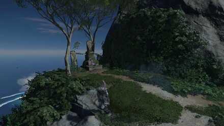 ゴーストオブツシマの物見の峰の石牌