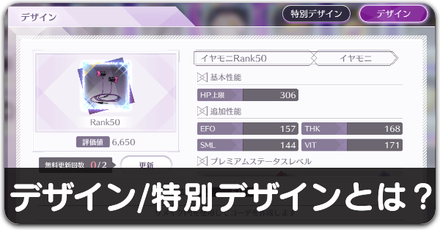 デザイン/特別デザインとは