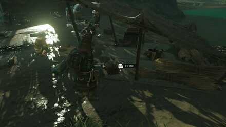 ゴーストオブツシマの乱れた文字の文