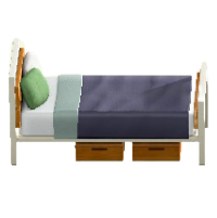 アイアンウッドベッドのオークの画像