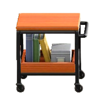 アイアンウッドワゴンのチークの画像