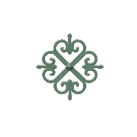 アイアンなドアプレートのシルバーの画像