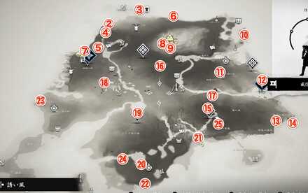 壱岐島の場所一覧