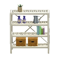 アイアンシェルフのホワイトの画像