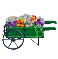 えんげいワゴンのグリーンの画像