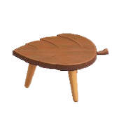 おちばスツールのブラウンの画像