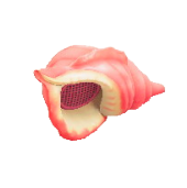 かいがらのスピーカーのピンクの画像