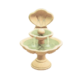 かいがらのふんすいのホワイトの画像