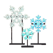 ゆきのイルミネーションのレインボーの画像