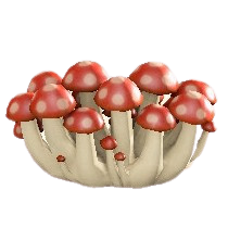 キノコのスクリーンのあかキノコの画像