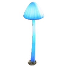 キノコのランプのあやしいキノコの画像