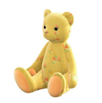 クマのトクダイちゃんのフラワーの画像