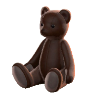 クマのトクダイちゃんのチョコの画像