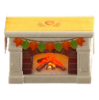 サンクスギビングなだんろ画像