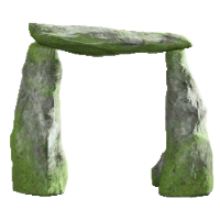 ストーンアーチの苔石の画像