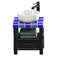 そぼくなせんめんだいのブラックウッド＆タイルの画像