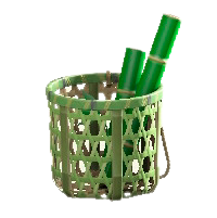 たけのかごの青竹の画像