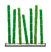 たけのスクリーンの青竹の画像