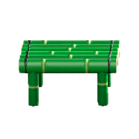 たけのスツールの青竹の画像