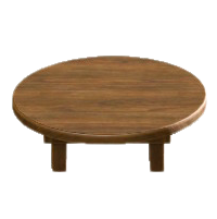 ちゃぶだいのナチュラルウッドの画像