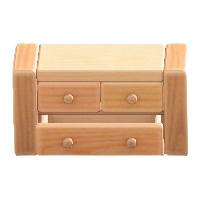 つみきチェストのナチュラルの画像