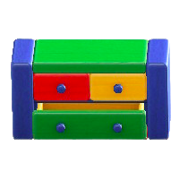 つみきチェストのカラフルの画像