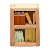 つみきブックシェルフのナチュラルの画像