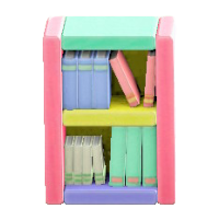 つみきブックシェルフのパステルの画像