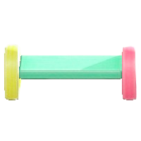 つみきベンチのパステルの画像