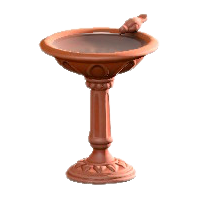 バードバスのレッドの画像